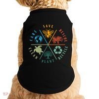 Celebrate Earth Day Save Rescue Recycle Plant Clean Care Doggie Tank thumb 0