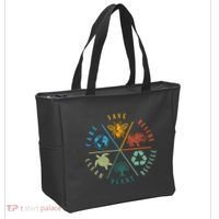 Celebrate Earth Day Save Rescue Recycle Plant Clean Care Tote Bag thumb 2