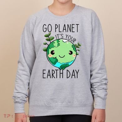 Cute Earth Day Go Planet Earth Day Women's Sweatshirt