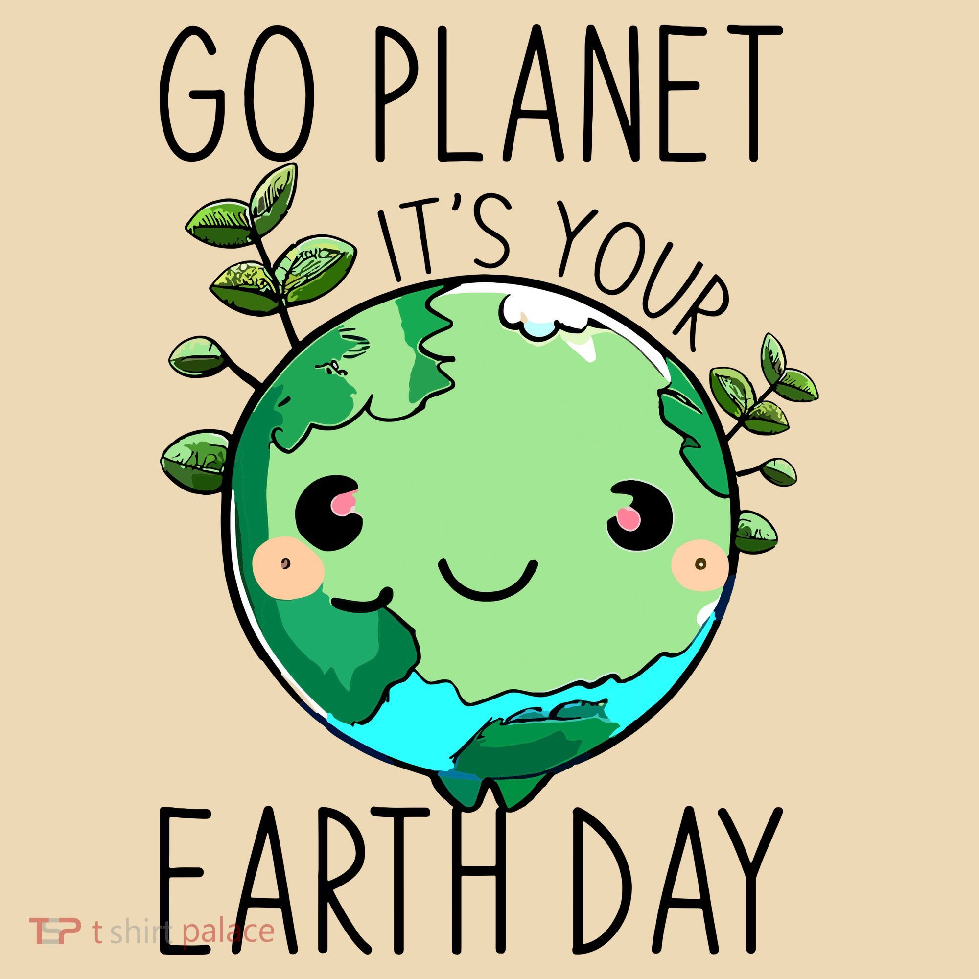 Cute Earth Day Go Planet Earth Day Tote Bag