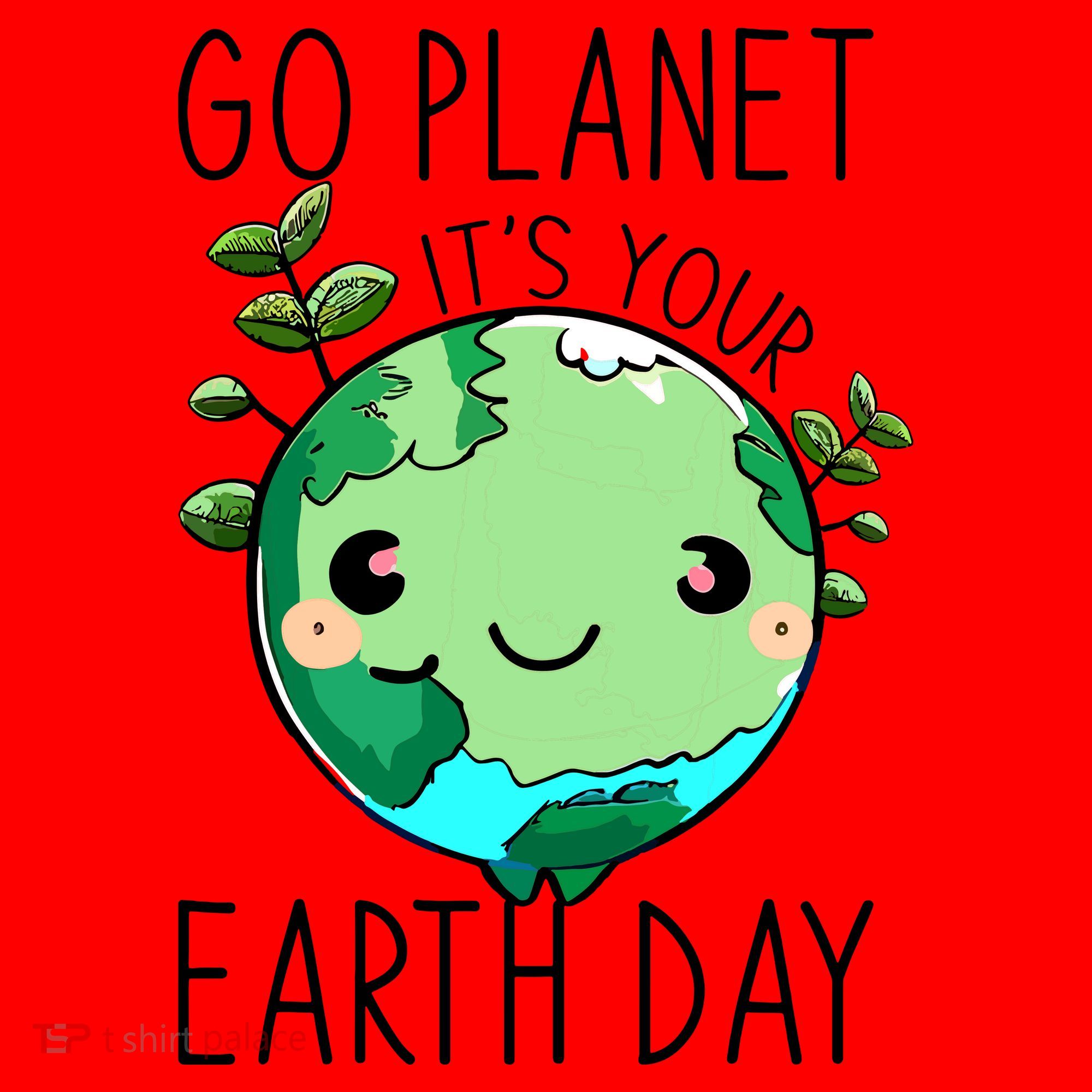 Cute Earth Day Go Planet Earth Day Santa Hat