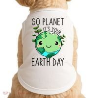 Cute Earth Day Go Planet Earth Day Doggie Tank thumb 0
