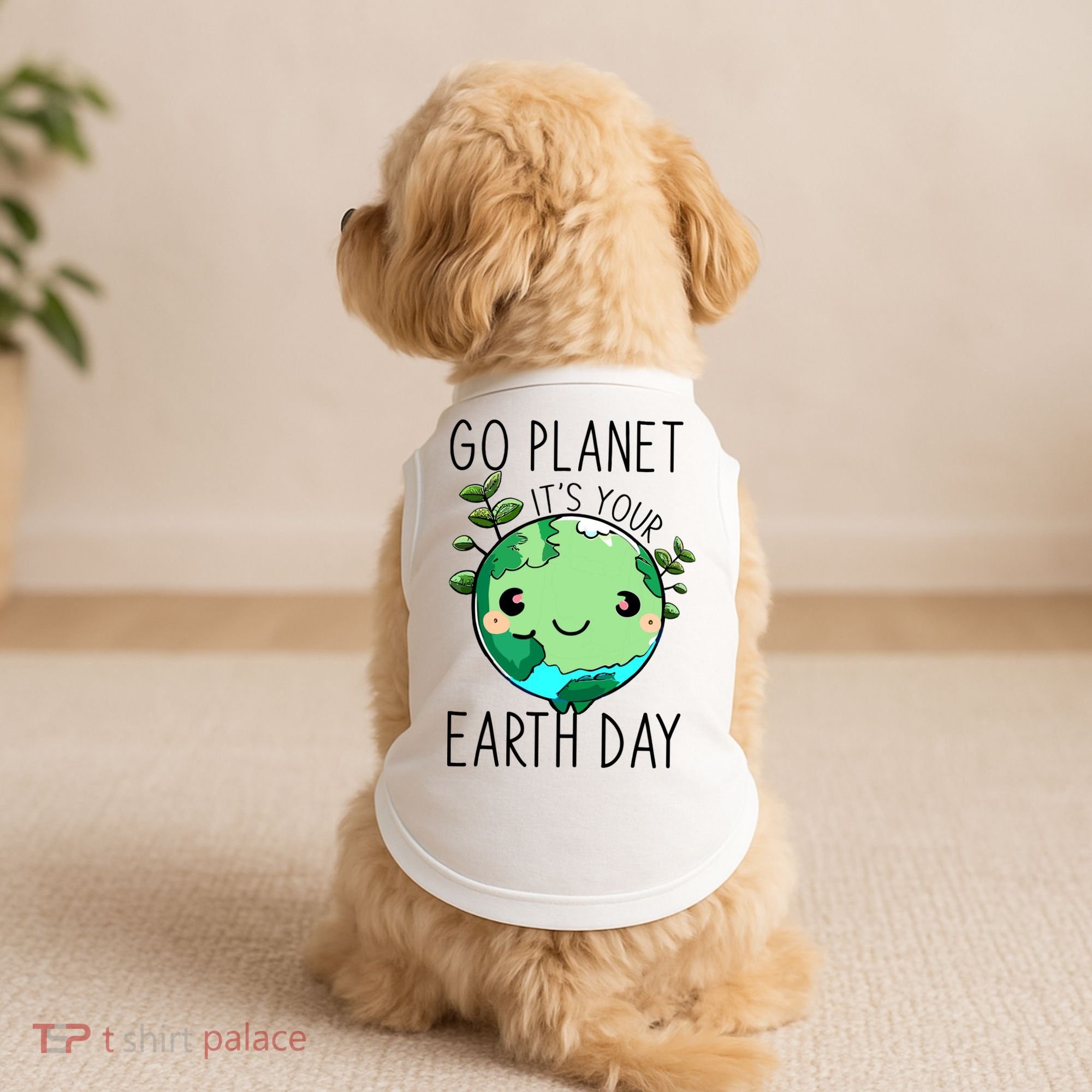 Cute Earth Day Go Planet Earth Day Doggie Tank