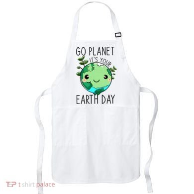 Cute Earth Day Go Planet Earth Day Apron