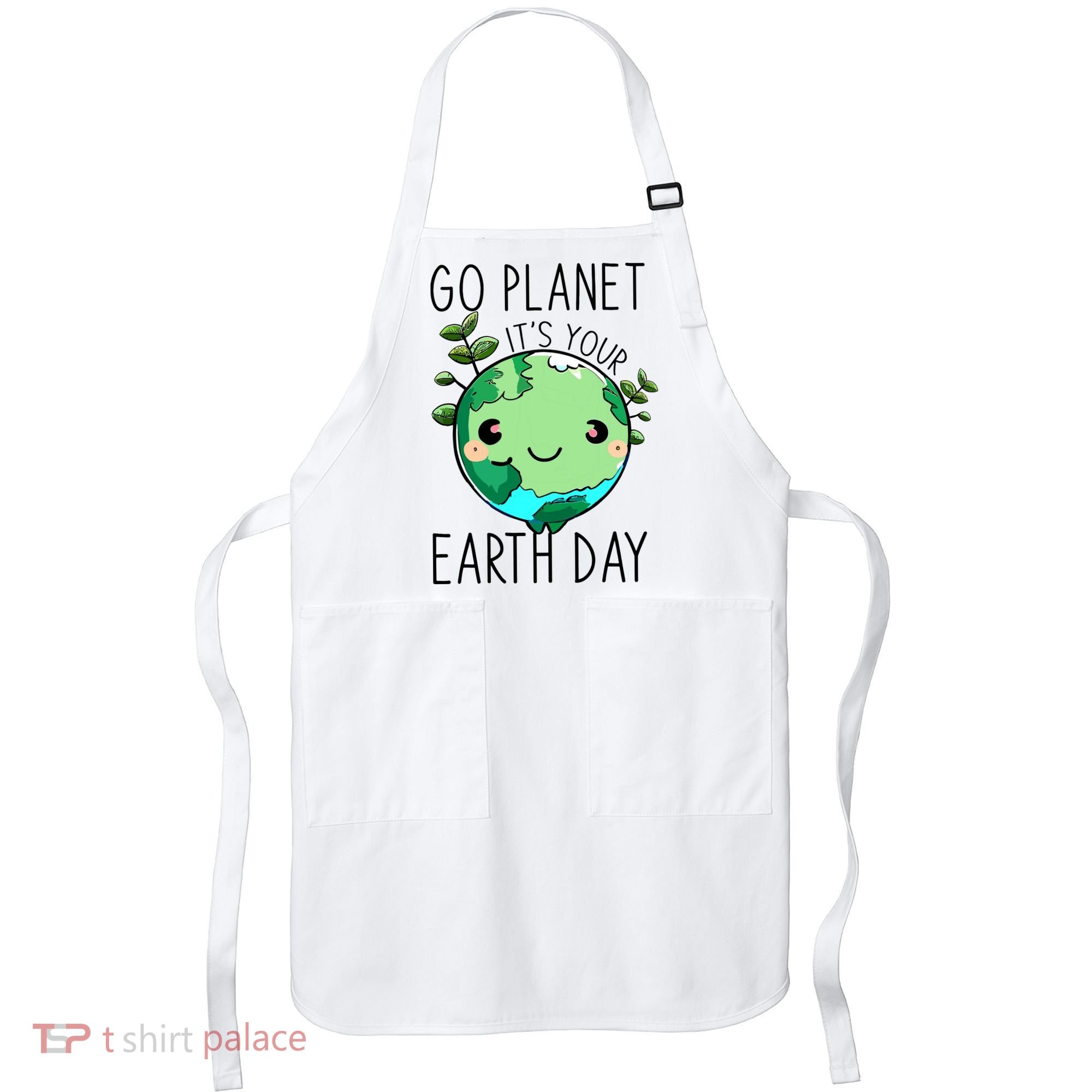 Cute Earth Day Go Planet Earth Day Apron