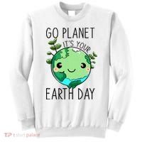 Cute Earth Day Go Planet Earth Day Sweatshirt thumb 0