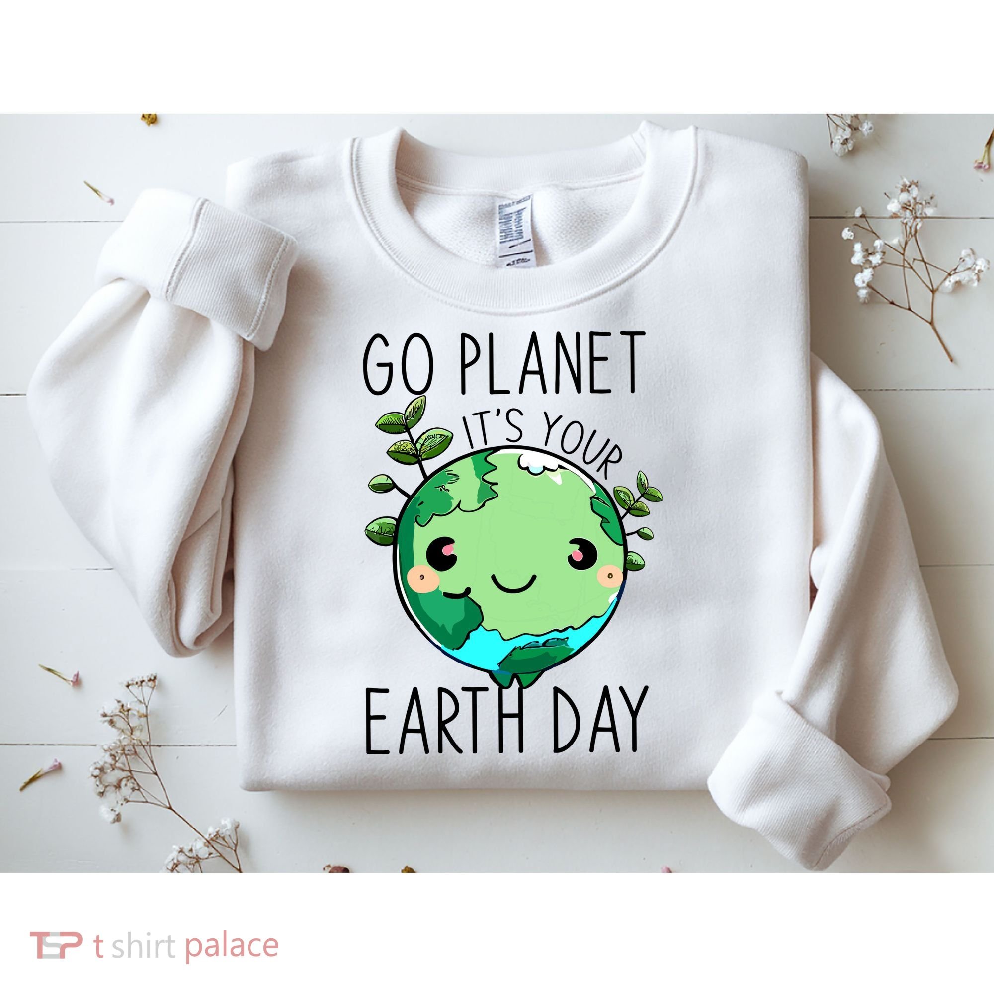 Cute Earth Day Go Planet Earth Day Sweatshirt