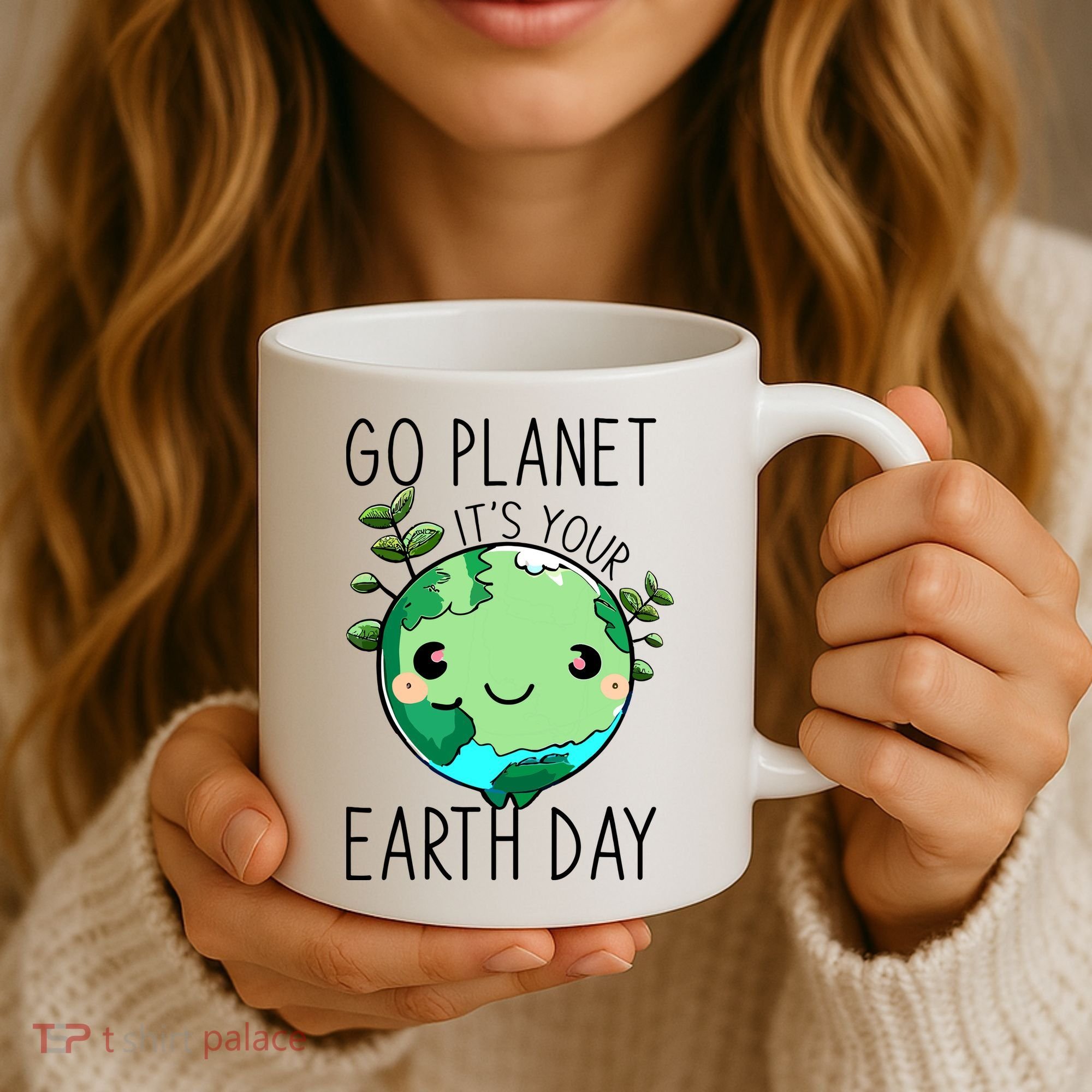 Cute Earth Day Go Planet Earth Day Coffee Mug