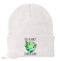 Cute Earth Day Go Planet Earth Day Beanie thumb 0