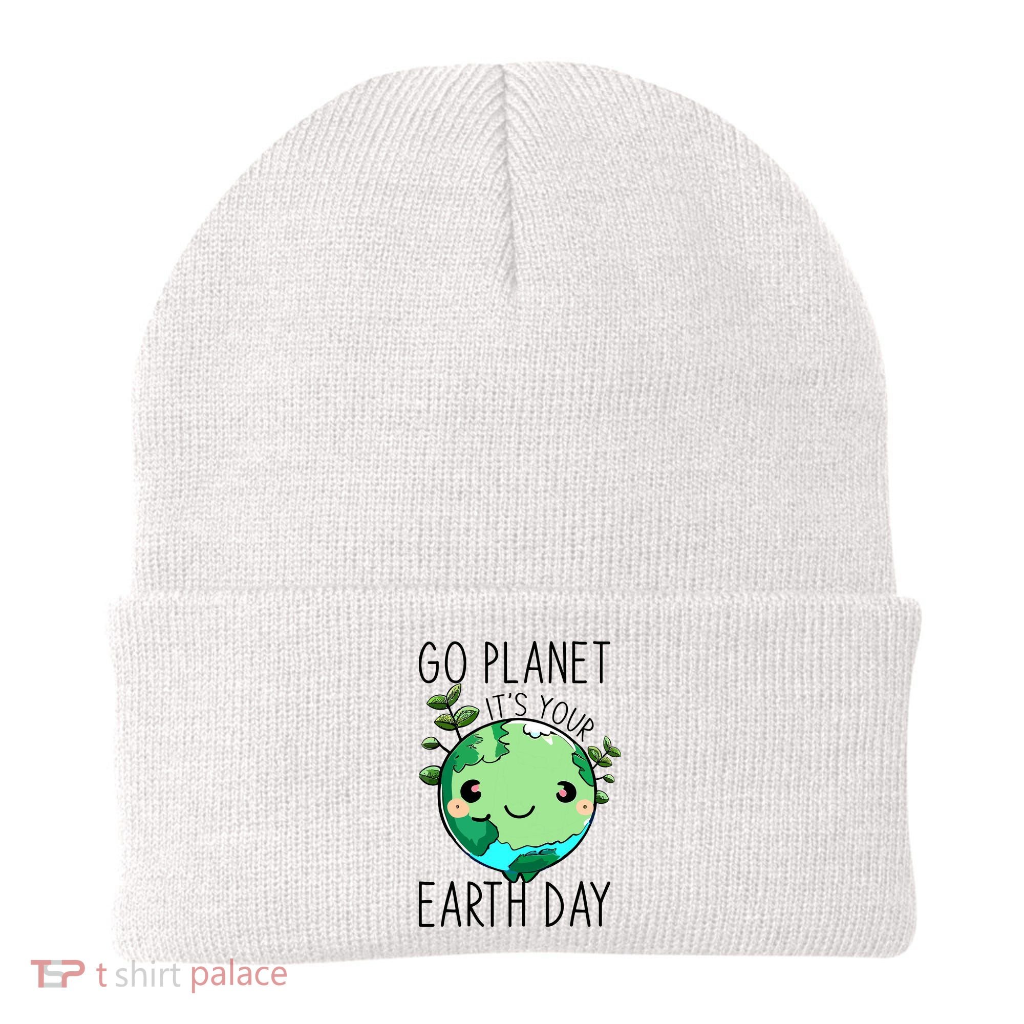 Cute Earth Day Go Planet Earth Day Beanie