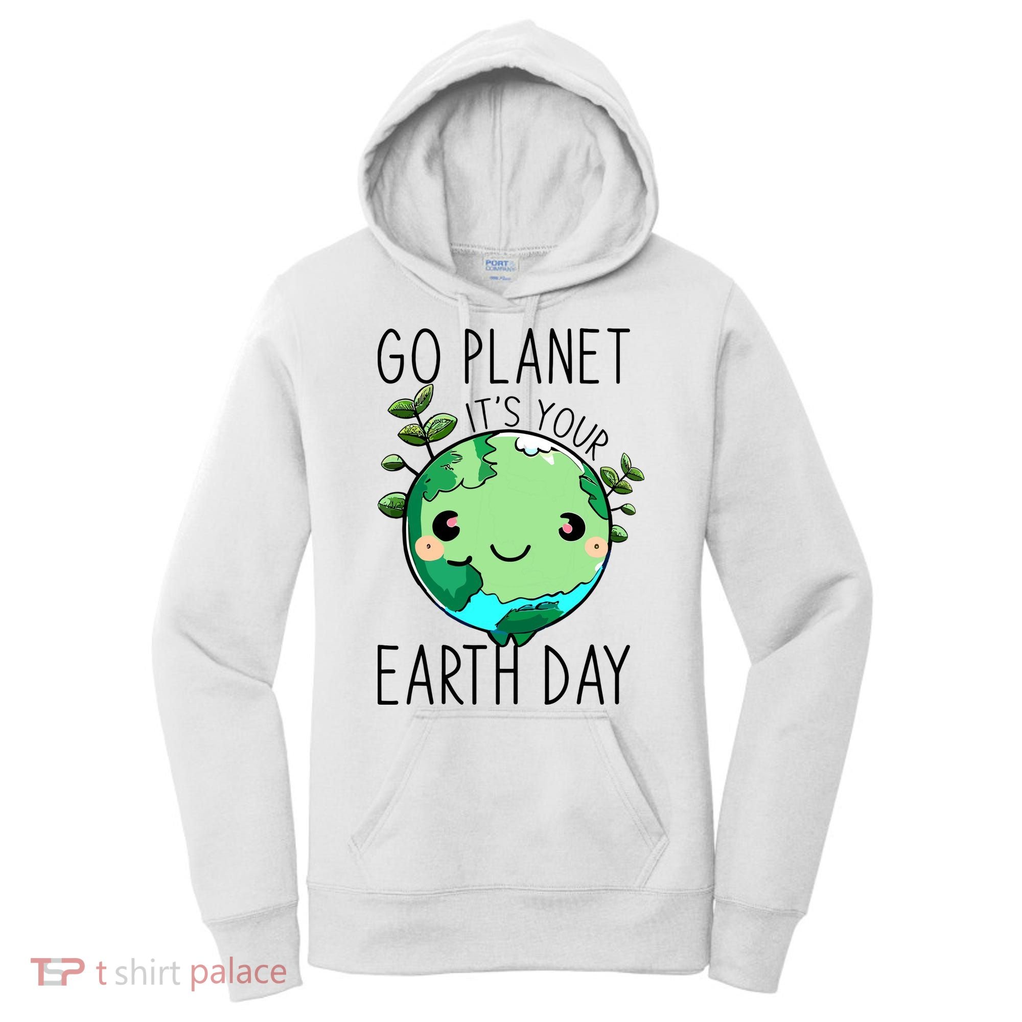 Cute Earth Day Go Planet Earth Day Women's Hoodie