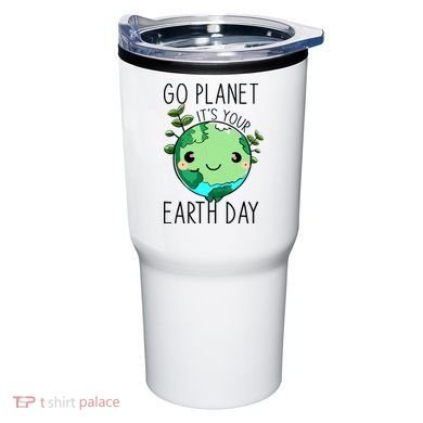 Cute Earth Day Go Planet Earth Day Tumbler