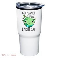 Cute Earth Day Go Planet Earth Day Tumbler thumb 0