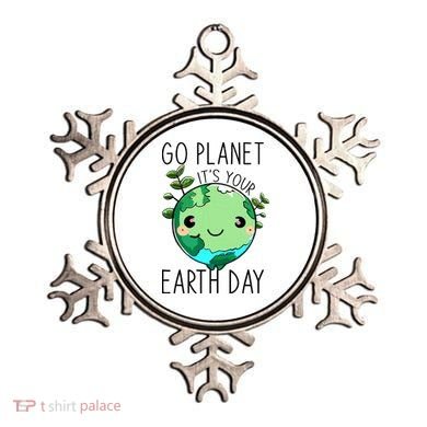 Cute Earth Day Go Planet Earth Day Ornament