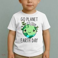 Cute Earth Day Go Planet Earth Day Toddler T-Shirt thumb 2