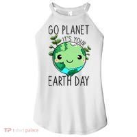 Cute Earth Day Go Planet Earth Day Women's Perfect Tri Rocker Tank thumb 0
