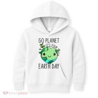 Cute Earth Day Go Planet Earth Day Kids Hoodie thumb 0