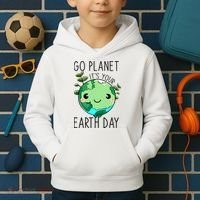 Cute Earth Day Go Planet Earth Day Kids Hoodie thumb 2