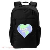 Cute Earth Day World Heart Backpack thumb 0