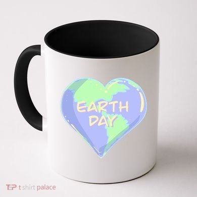 Cute Earth Day World Heart Coffee Mug