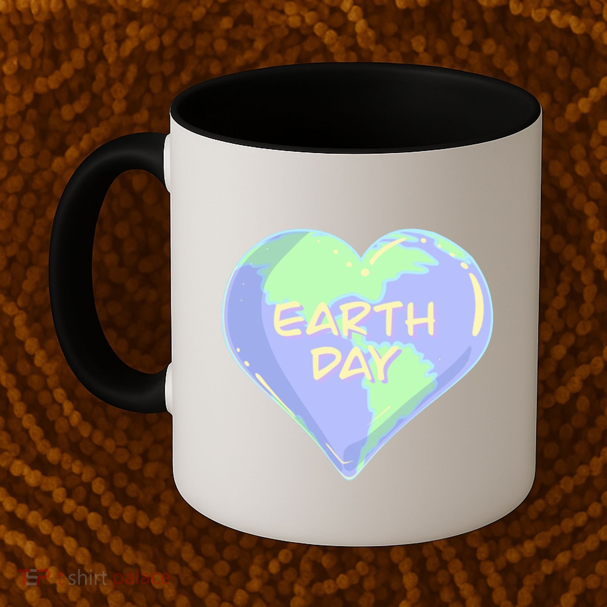 Cute Earth Day World Heart Coffee Mug