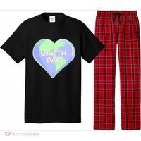 Cute Earth Day World Heart Pajama Set thumb 0