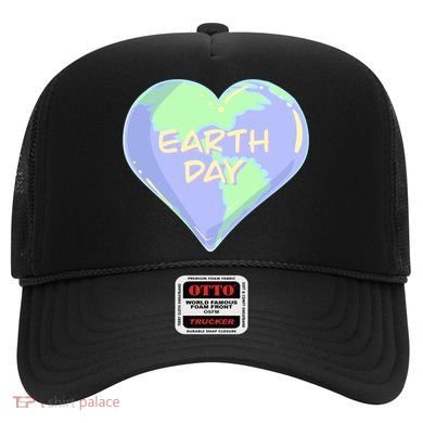 Cute Earth Day World Heart Hat