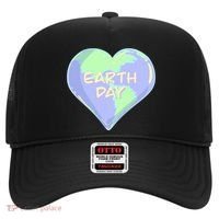 Cute Earth Day World Heart Hat thumb 0