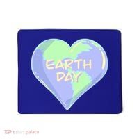 Cute Earth Day World Heart Mousepad thumb 0