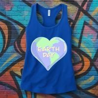 Cute Earth Day World Heart Women's Tank Top thumb 3