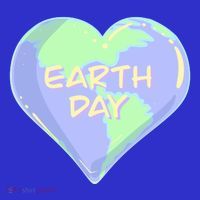 Cute Earth Day World Heart Women's Long Sleeve Shirt thumb 2