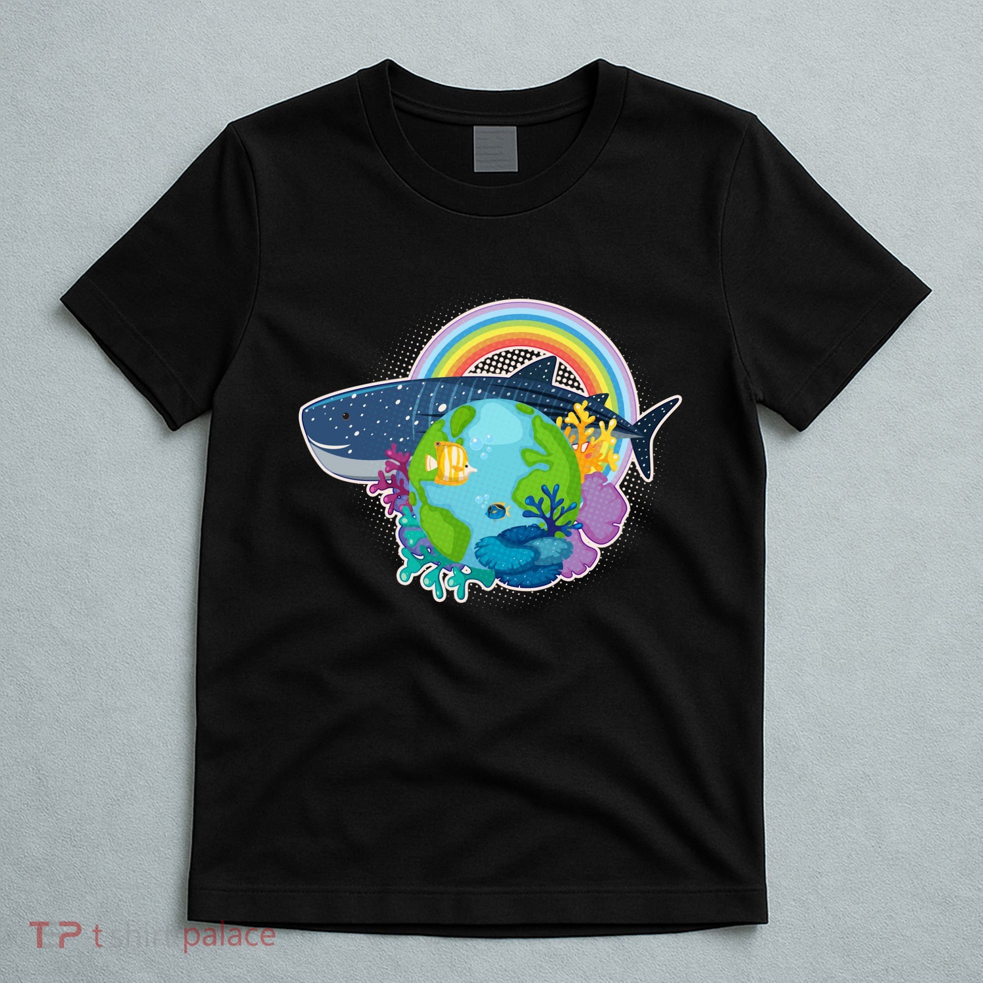 Colorful Earth Day Ocean Sea Life T-Shirt