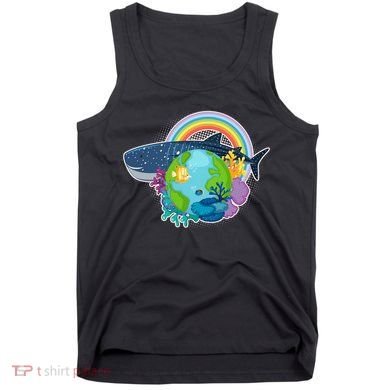 Colorful Earth Day Ocean Sea Life Tank Top