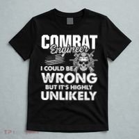Combat Engineer Distressed American Flag U.S. Military T-Shirt thumb 5