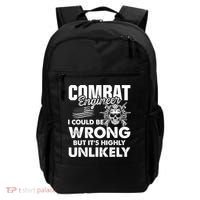 Combat Engineer Distressed American Flag U.S. Military Backpack thumb 0