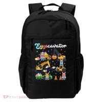 Cute Easter Eggscavator Construction Bunny Rabbits Backpack thumb 0