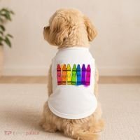 Cute Emotions Emoji Crayons Doggie Tank thumb 2