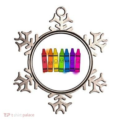 Cute Emotions Emoji Crayons Ornament