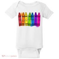 Cute Emotions Emoji Crayons Baby Bodysuit thumb 0