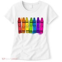 Cute Emotions Emoji Crayons Women's T-Shirt thumb 0
