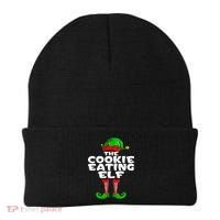 Cookie Eating Elf Matching Family Group Christmas Party Pj Beanie thumb 0