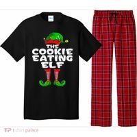 Cookie Eating Elf Matching Family Group Christmas Party Pj Pajama Set thumb 0