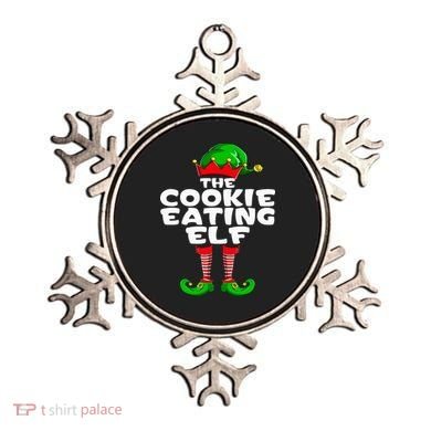 Cookie Eating Elf Matching Family Group Christmas Party Pj Ornament