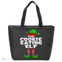 Cookie Eating Elf Matching Family Group Christmas Party Pj Tote Bag thumb 0