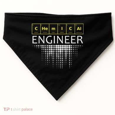 Chemical Engineer Engineering Gifts USA-Made Doggie Bandana