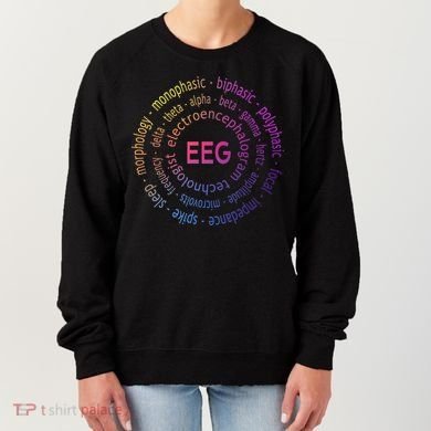 Colorful EEG - EEG Appreciation - EEG Pediatric Women's Sweatshirt