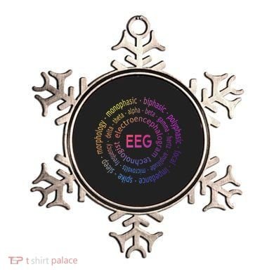 Colorful EEG - EEG Appreciation - EEG Pediatric Ornament