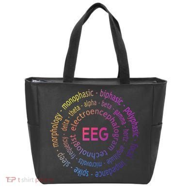 Colorful EEG - EEG Appreciation - EEG Pediatric Tote Bag