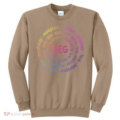 Colorful EEG - EEG Appreciation - EEG Pediatric Sweatshirt