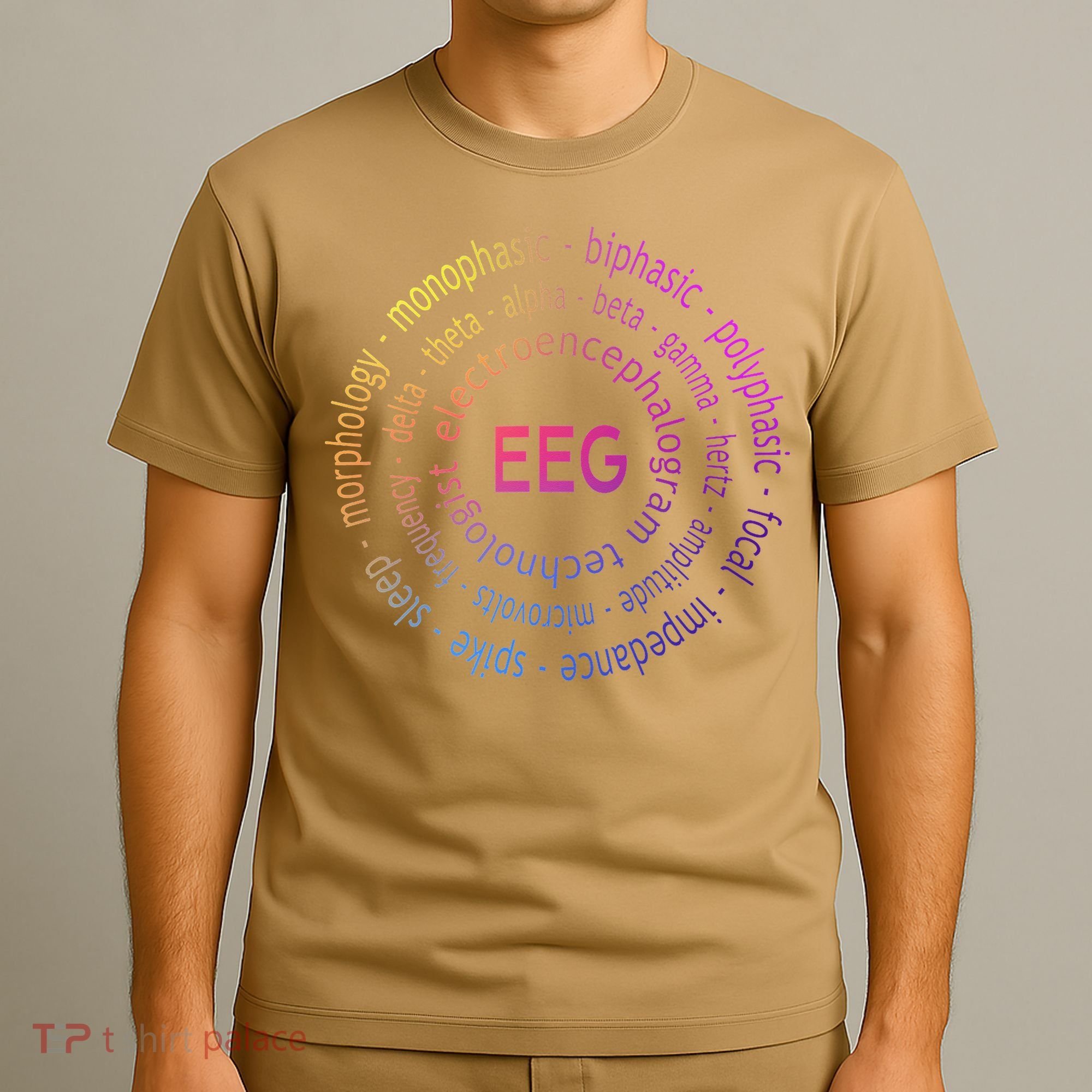Colorful EEG - EEG Appreciation - EEG Pediatric T-Shirt